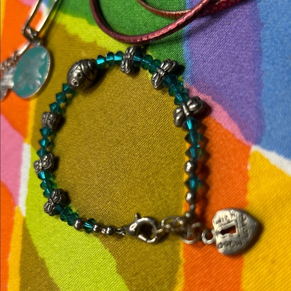 Colorful Bracelet Lot of 9 funky fun pieces - Picture 3 of 15